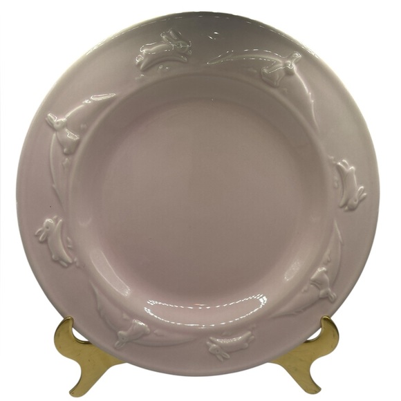 Hallmark Easter Plates - Springtime, Raised Bunny design x4. - Picture 5 of 8